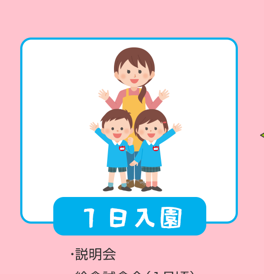 入園準備品受け取り